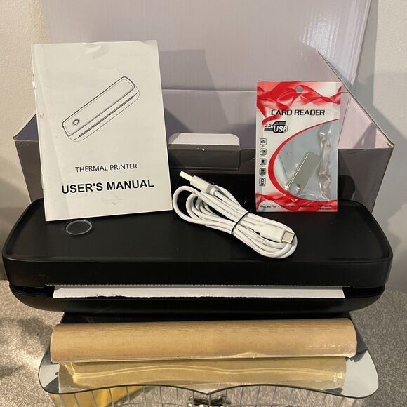 Aixiqee Thermal Portable Printer Wireless 4/A5/2/3/4 US Letter Legal NEW TESTED - Picture 2 of 8